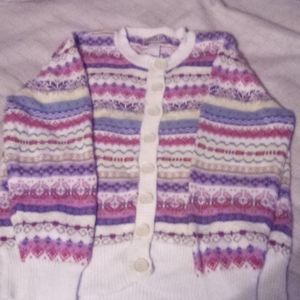 A cotton sweater